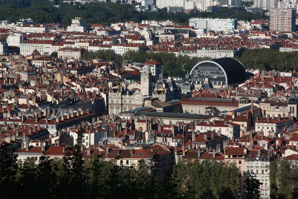 Lyon Frankreich Panoramablick — Stockfoto