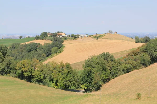 Paesaggio Rurale Con Cielo Blu — Foto Stock