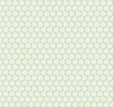 Altın Papatya Çiçeği Vektör Arkaplanı. Hediye Paketi Kağıdı. Kusursuz Altın Papatya Çiçek Vektör Deseni