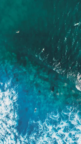 Geweldig Uitzicht Zee Vanuit Lucht — Gratis stockfoto