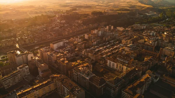 Golden Hour Balaguer Noguera Province Lleida Catalonia Spain Royalty Free Stock Photos