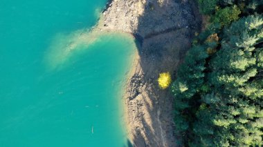 Göl Dağları'nda havadan görünümü