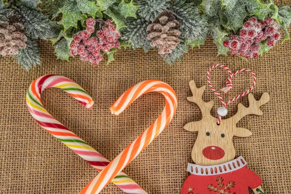 Noel ve yeni yıl kompozisyonu