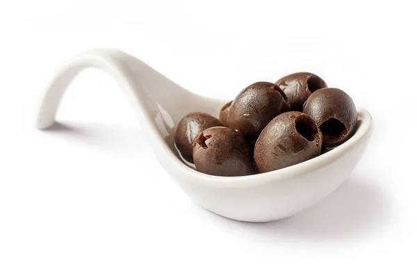 Bowl of olives — Stock Photo, Image