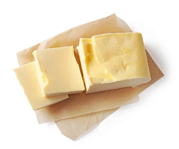 Pedaços de manteiga — Fotografia de Stock