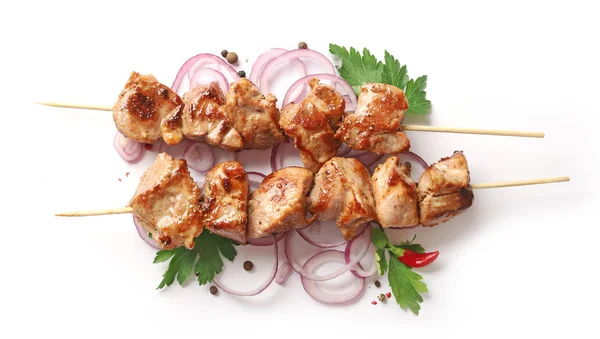 Wieprzowina snish kebab — Zdjęcie stockowe