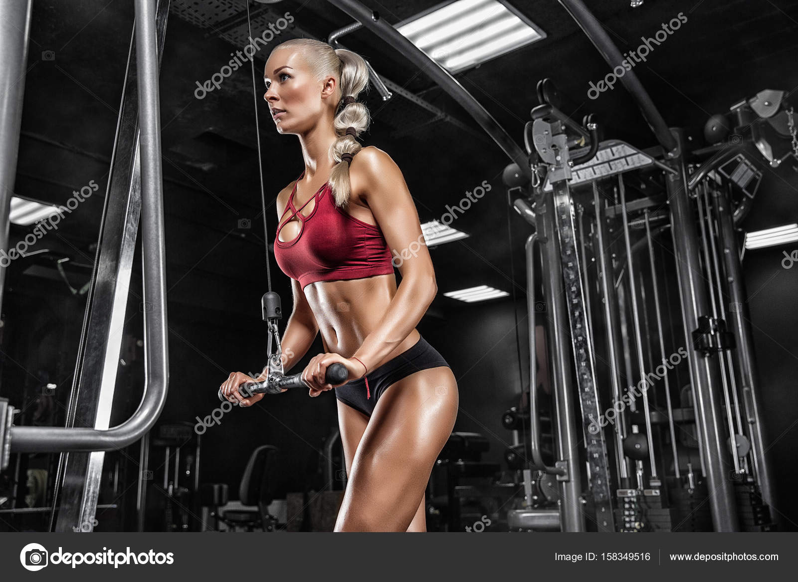 Atractiva Mujer De Fitness, Cuerpo Femenino Entrenado, Retrato Estilo De  Vida, Caucásico Modelo Fotos, retratos, imágenes y fotografía de archivo  libres de derecho. Image 59117576