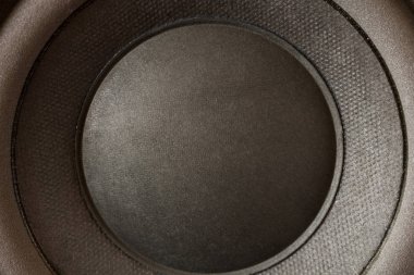 Ses hoparlörleri yakın çekim. Ses stereo sistemi makro