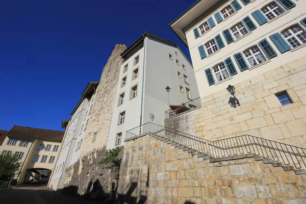 Calles y edificios de Aarau, Suiza —  Fotos de Stock