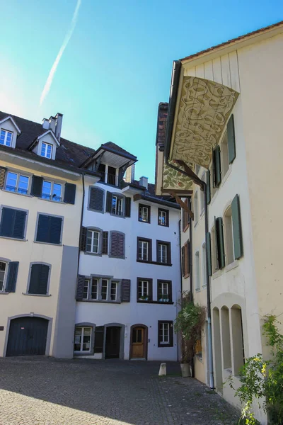 Calles y edificios de Aarau, Suiza —  Fotos de Stock