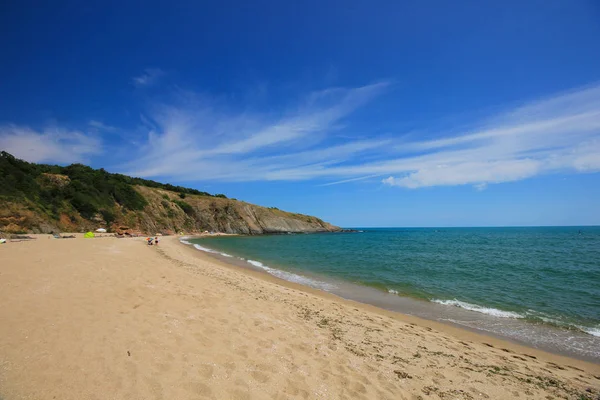 Mulut sungai Veleka di Sinemorets, Bulgaria — Stok Foto