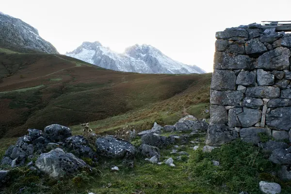 Ruines Montagne Espagne Pyrénées — Photo