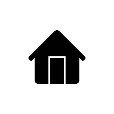 Ev Simgesi. Yönetim panelleri, web sitesi, arayüzler, mobil uygulamalar için kullan