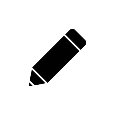 Kalem, vektör. Yönetim panelleri, web sitesi, arayüzler, mobil uygulamalar için bu simge kullanımı