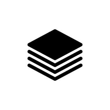 Layers vector icon. This icon use for admin panels, website, interfaces, mobile apps