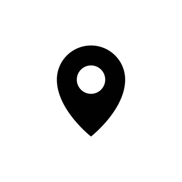 Pin vektör simgesi. Yönetim panelleri, web sitesi, arayüzler, mobil uygulamalar için bu simge kullanımı