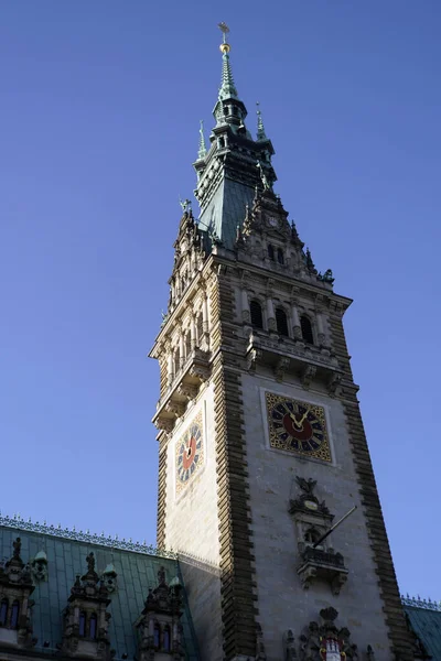 Renaissance style town hall, Hamburg, Germany