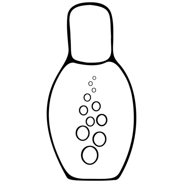 Desinfektionsmittel Für Die Hände Vektorillustration Antiseptikum Einer Kompakten Flasche Kann — Stockvektor