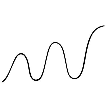 El salla. Ahenk salınımı. İş için. Matematik. Tamirci. Aşırıya kaçan. Analiz et. Vektör çizimi. İzole edilmiş beyaz bir arka plan. Doodle tarzı. Robot resim. Web tasarımı, sunumu, projesi için illüstrasyon.