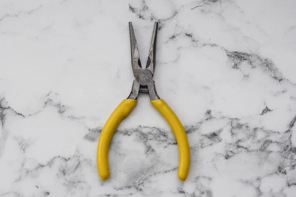 Pliers Also Known Sharp Nosed Pliers Long Nose Pliers Texture — Stock Photo, Image