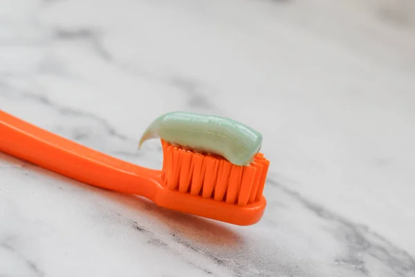 Oral Hygiene Toothbrush Paste — Stock Photo, Image