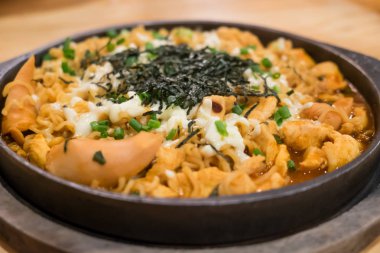 Gıda Kore makarna peynir