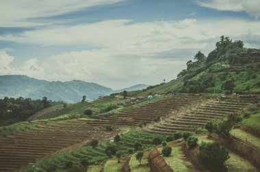 Güzel doğal olarak Pzt Cham (Mon Jam) dağ