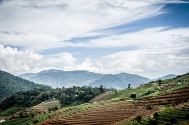 Güzel doğal olarak Pzt Cham (Mon Jam) dağ