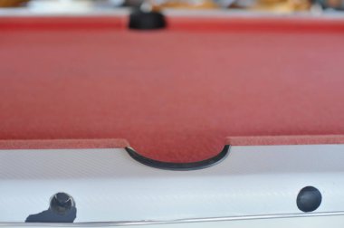 bilardo bilardo bilardo masası köşesinde