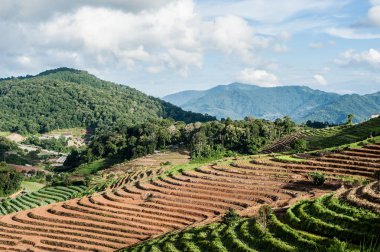 Mon alanında lahana Cham (Mon Jam) dağ, ünlü seyahat loca