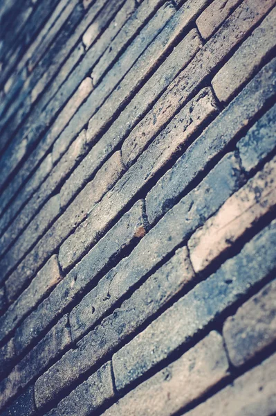 배경에서 오래 된 벽돌 벽 텍스처 — 스톡 사진