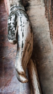 Sukhothai tarihi Park Tayland eski kasaba antik Buddh