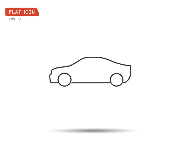 Sports Car Logo company, icon vector Illustration — 图库矢量图片