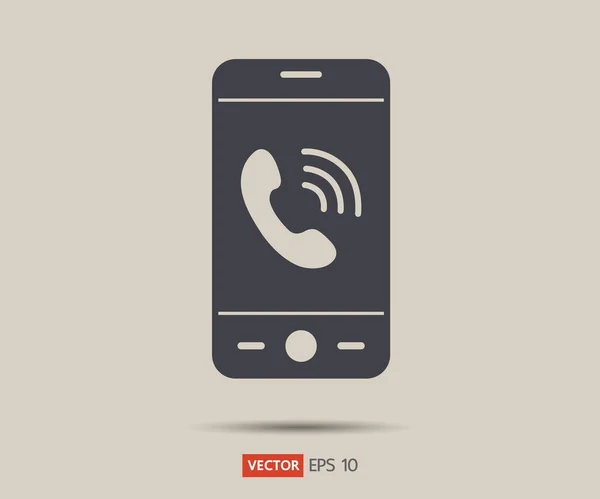 Ikona Smartphone Vektorová Ilustrace Loga Mobilního Telefonu — Stockový vektor