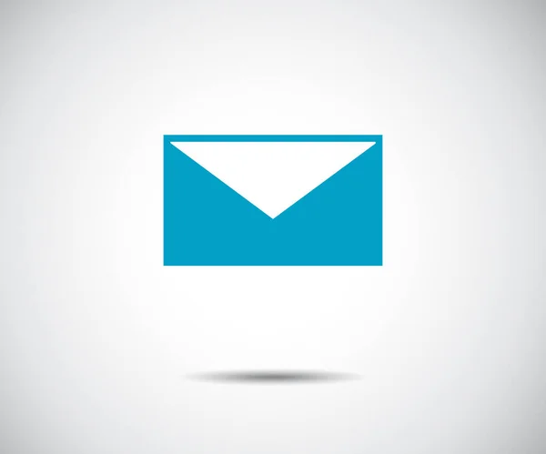 Enveloppe Icône Mail Style Design Plat Illustration Vectorielle — Image vectorielle