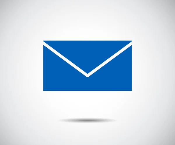 Enveloppe Icône Mail Style Design Plat Illustration Vectorielle — Image vectorielle