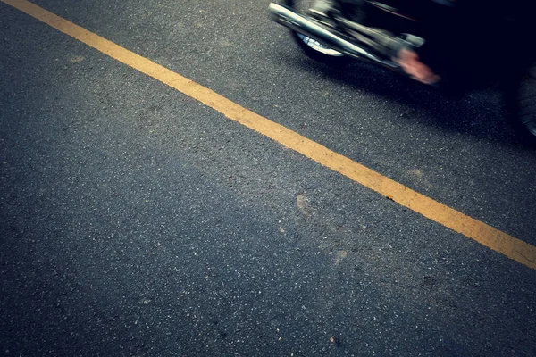 Μοτοσικλέτα Στο Δρόμο Ιππασία Ταξίδι Μοτοσικλέτα — Φωτογραφία Αρχείου