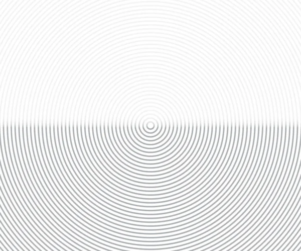 同心円要素 抽象的な円のパターン 白黒のグラフィック — ストックベクタ