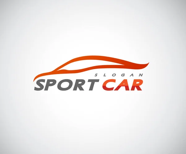Sport Car Logo Company Astratto Concetto Car Design Automobilistico Vettore — Vettoriale Stock