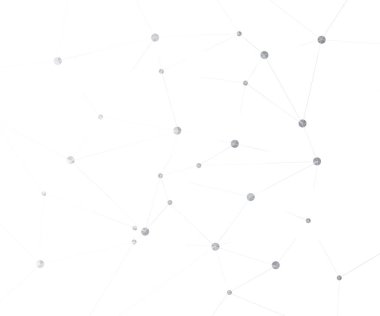 Geometrik grafik arkaplan molekülü ve iletişim. Bileşikli büyük veri kompleksi. Perspektif arka plan. Dijital veri görselleştirme. Bilimsel sibernetik vektör çizimi.