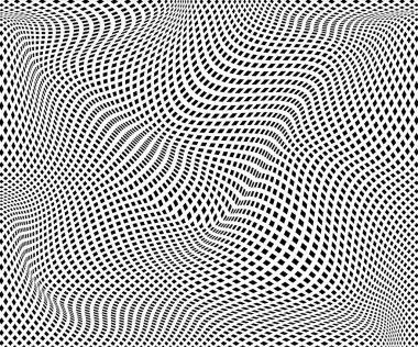 Wave Stripe Arkaplanı - tasarımınız için basit doku. EPS10 vektörü