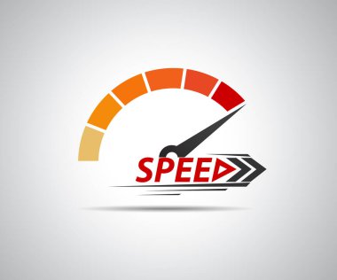 Hız, vektör logosu yarışı olayı, modifikasyon hız göstergesinin ana unsurlarıyla