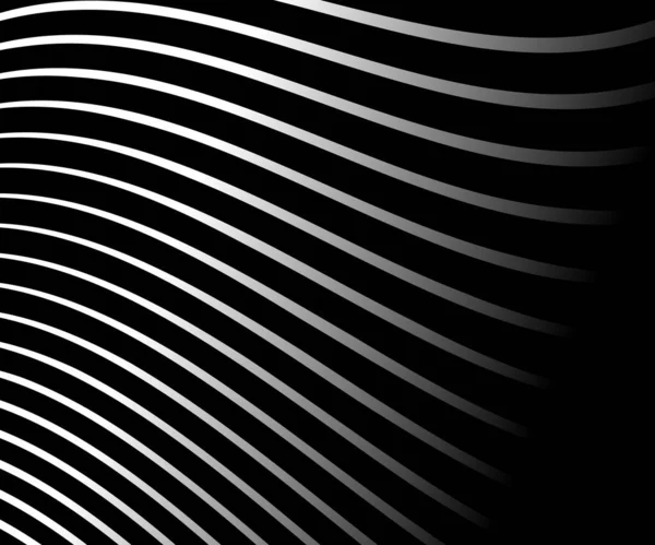 Абстрактний Фон Шаблону Плавним Дизайном Лінійної Хвилі — стоковий вектор