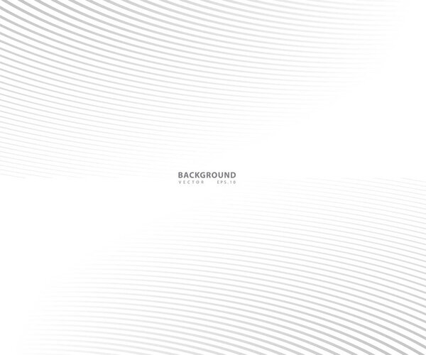 Abstract  grey white waves and lines pattern for your ideas, template background texture