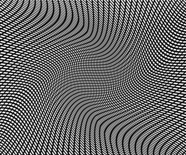 Fikirleriniz için soyut dalga ve çizgi desenleri, şablon arkaplan dokusu