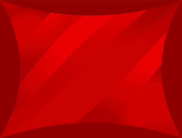 Abstract Red Background Stripes Vector Banner — Stock Vector