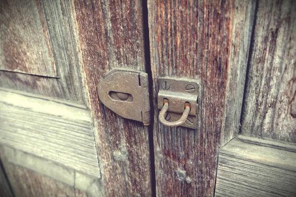 Vintage Rusty Old Keyhole — Stock Photo, Image