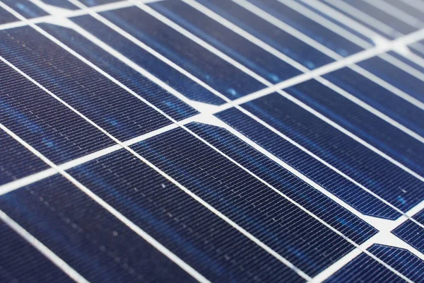 Сонячні Батареї Крупним Планом Альтернативна Електростанція Сонячних Панелей Сталий Розвиток — стокове фото