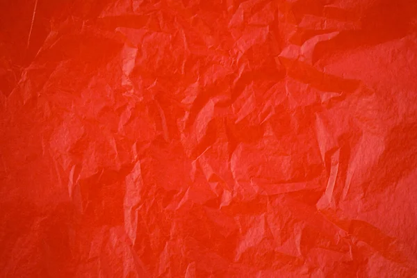 kırmızı buruşmuş kağıt dokusu arkaplanı 