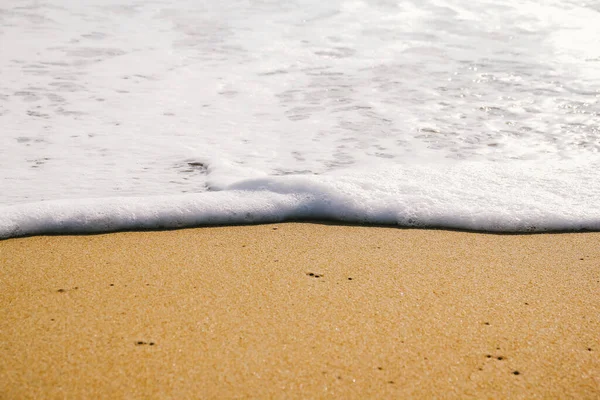 Ocean Wave Sandy Beach Background — Stock Photo, Image